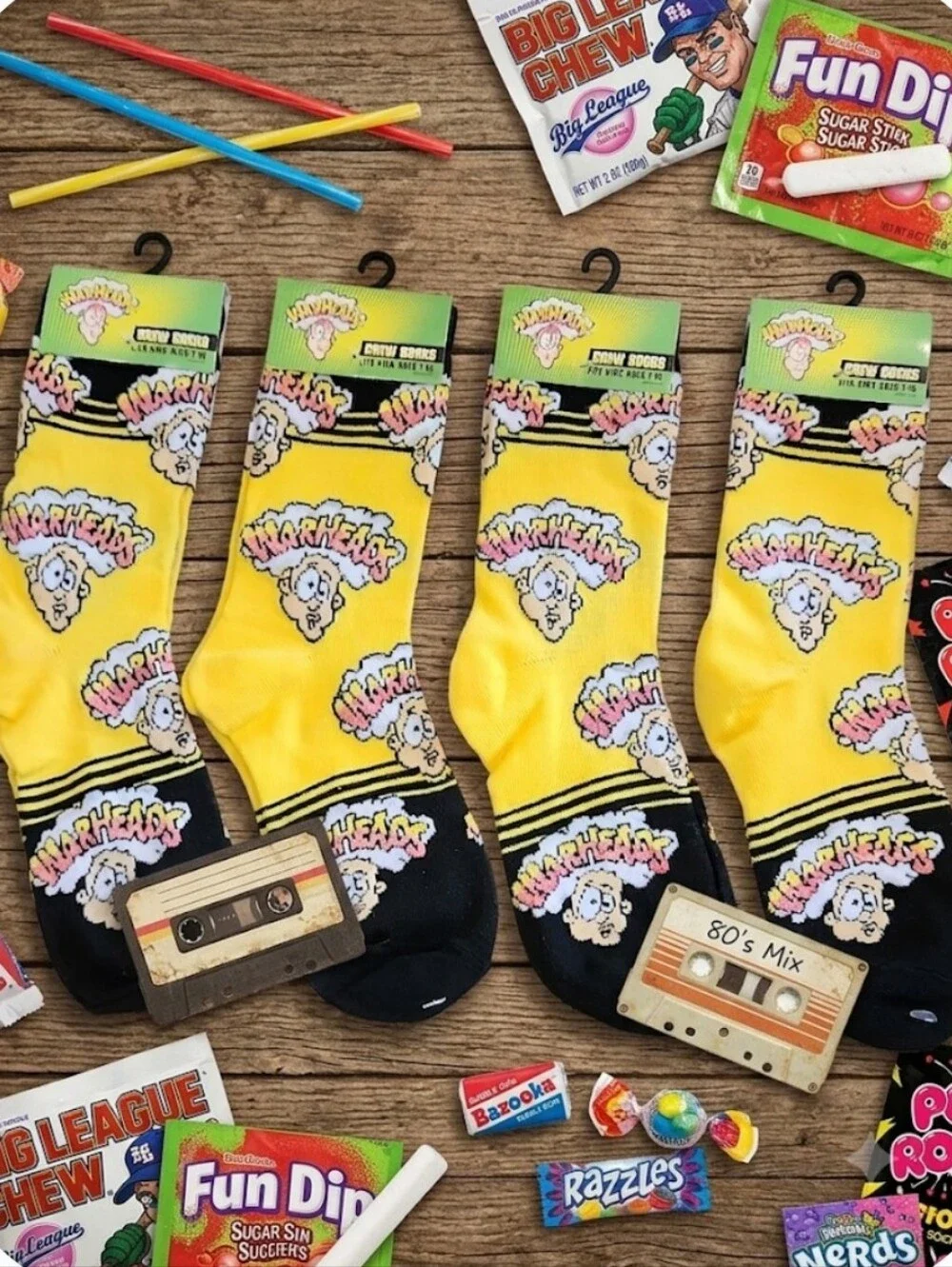 4 Pair Of Warhead Socks